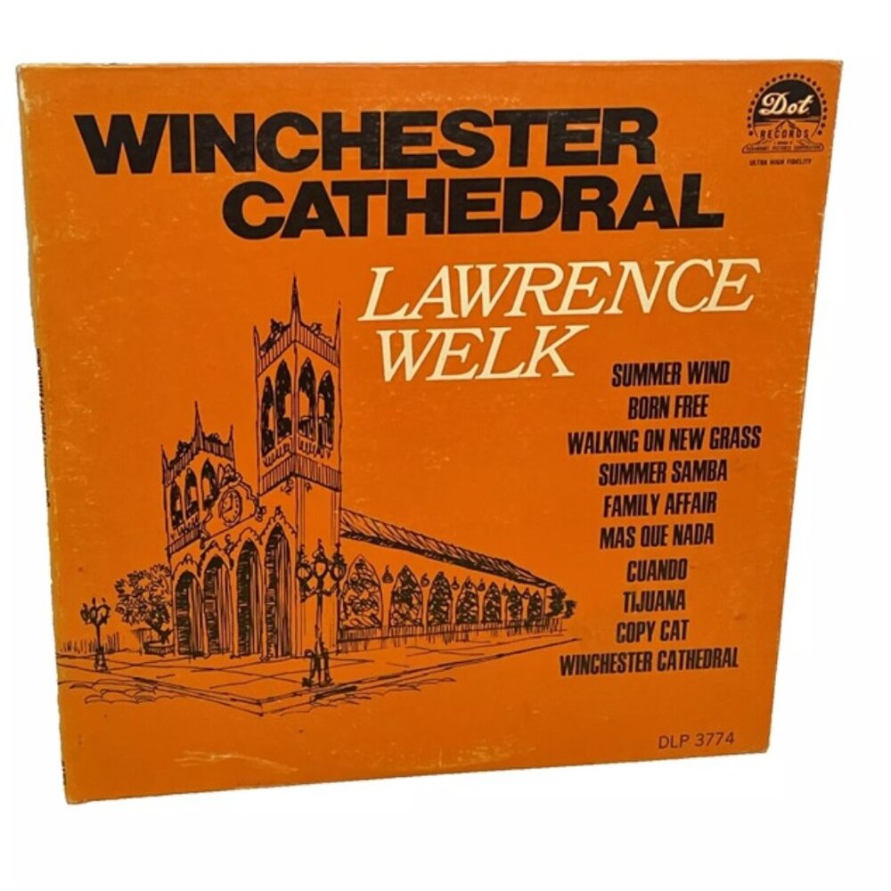 Lawrence Welk Winchester Cathedral (Vinyl, 1966) Dot DLP 3774 VG LP Record Album
